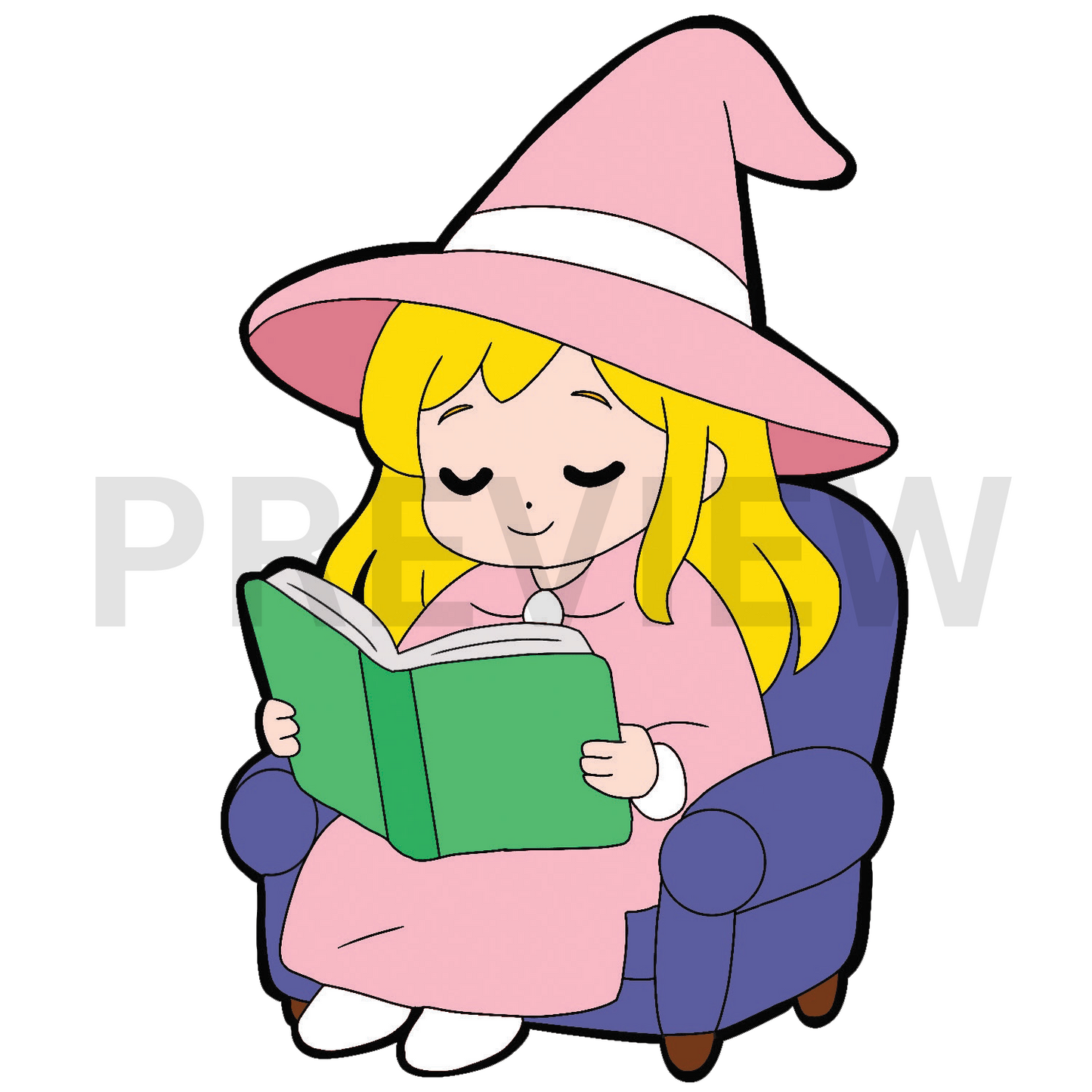 Witch, Please! Clip Art