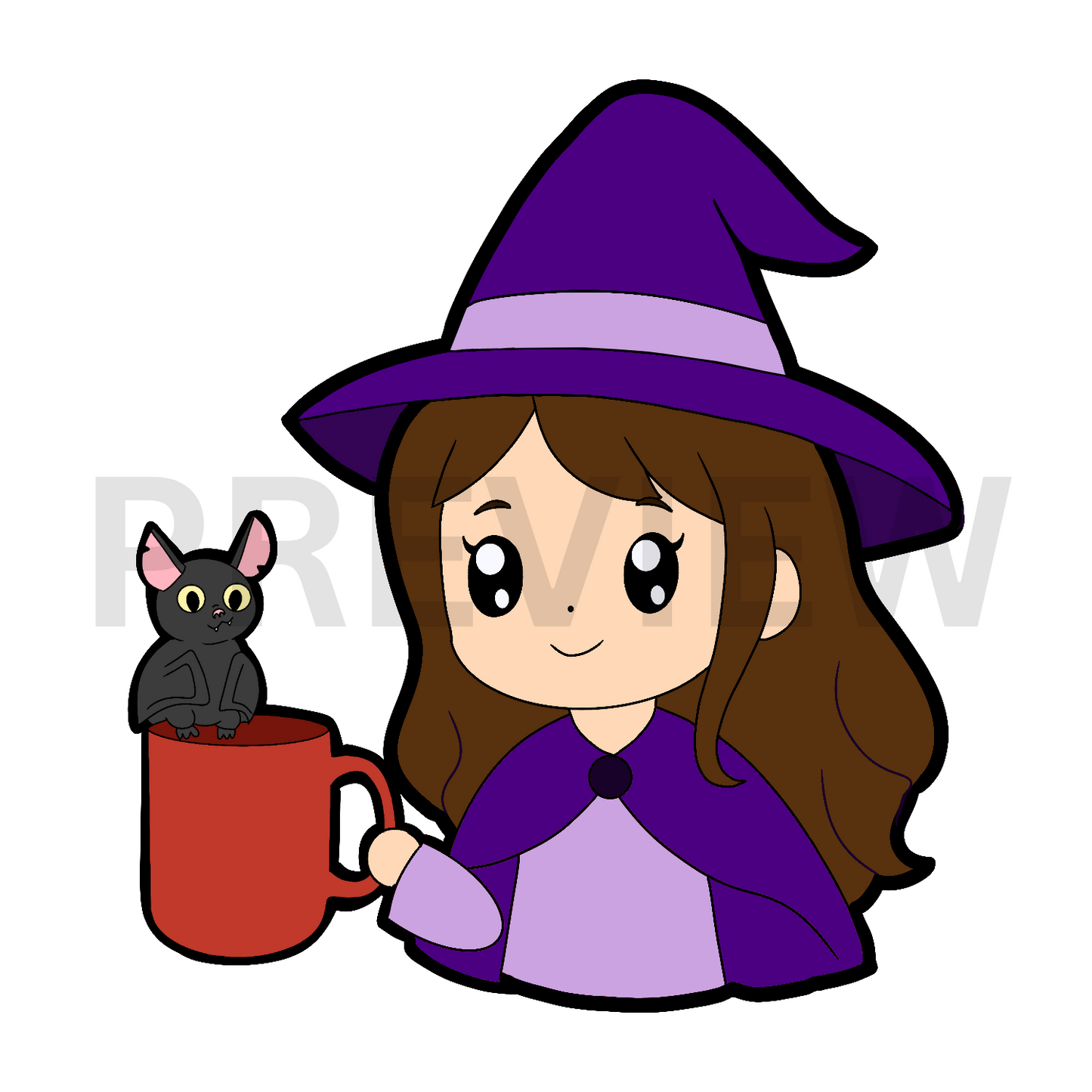 Witch, Please! Clip Art