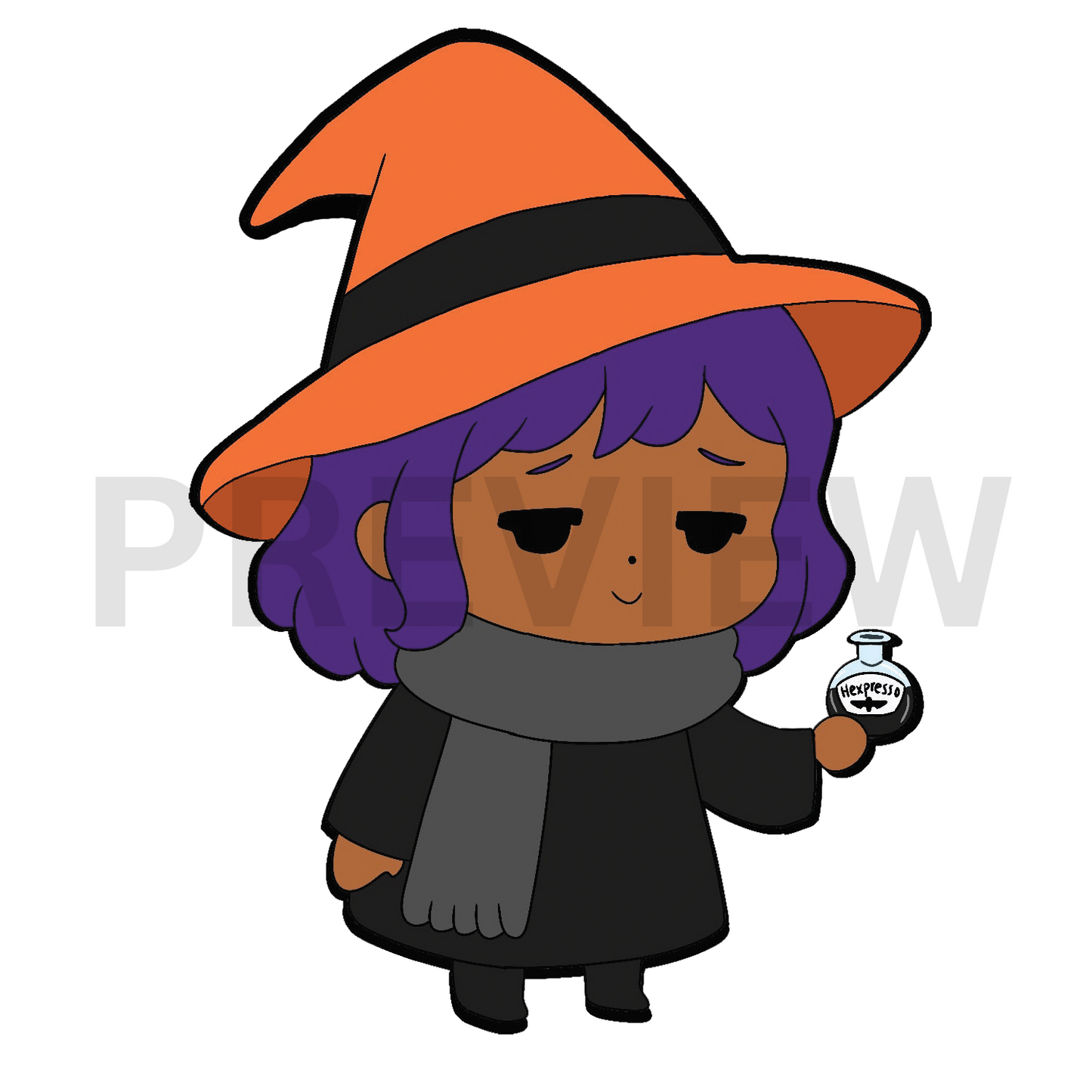 Witch, Please! Clip Art